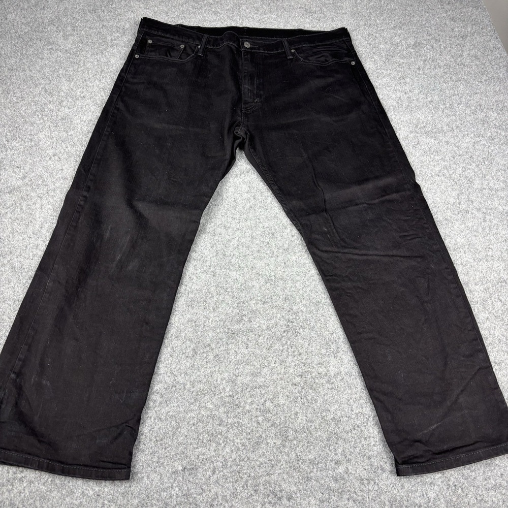 Levi's‎ 569 Jeans Mens 38x30 Black Relaxed Straight Leg Skater Grunge Denim EUC